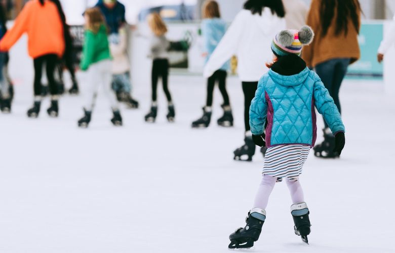 “The downtown Bellevue rink features 9,000 square feet of real ice in an indoor and outdoor rink.  There's also a heated viewing area, on-site concessions, and a series of special events throughout the holiday season.