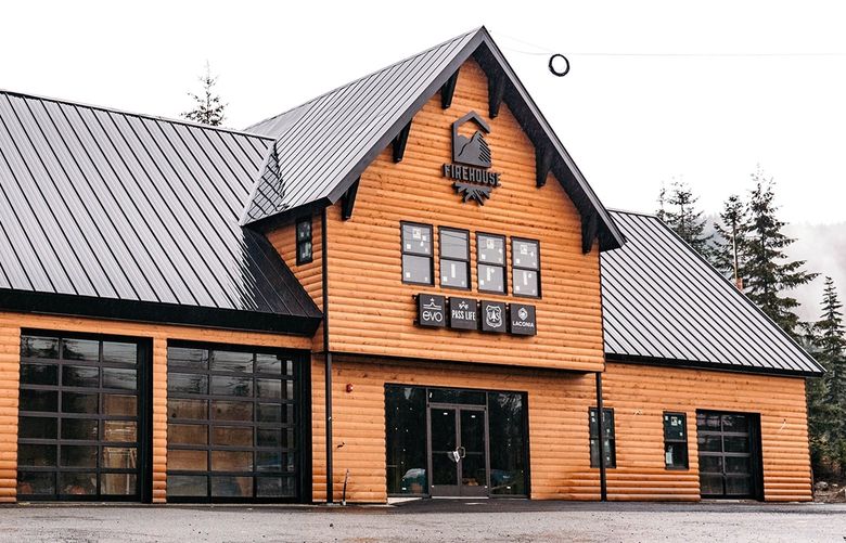 The fire station, which will feature equipment, coffee, food and more, aims to be the new porch for visitors to Snoqualmie Pass.