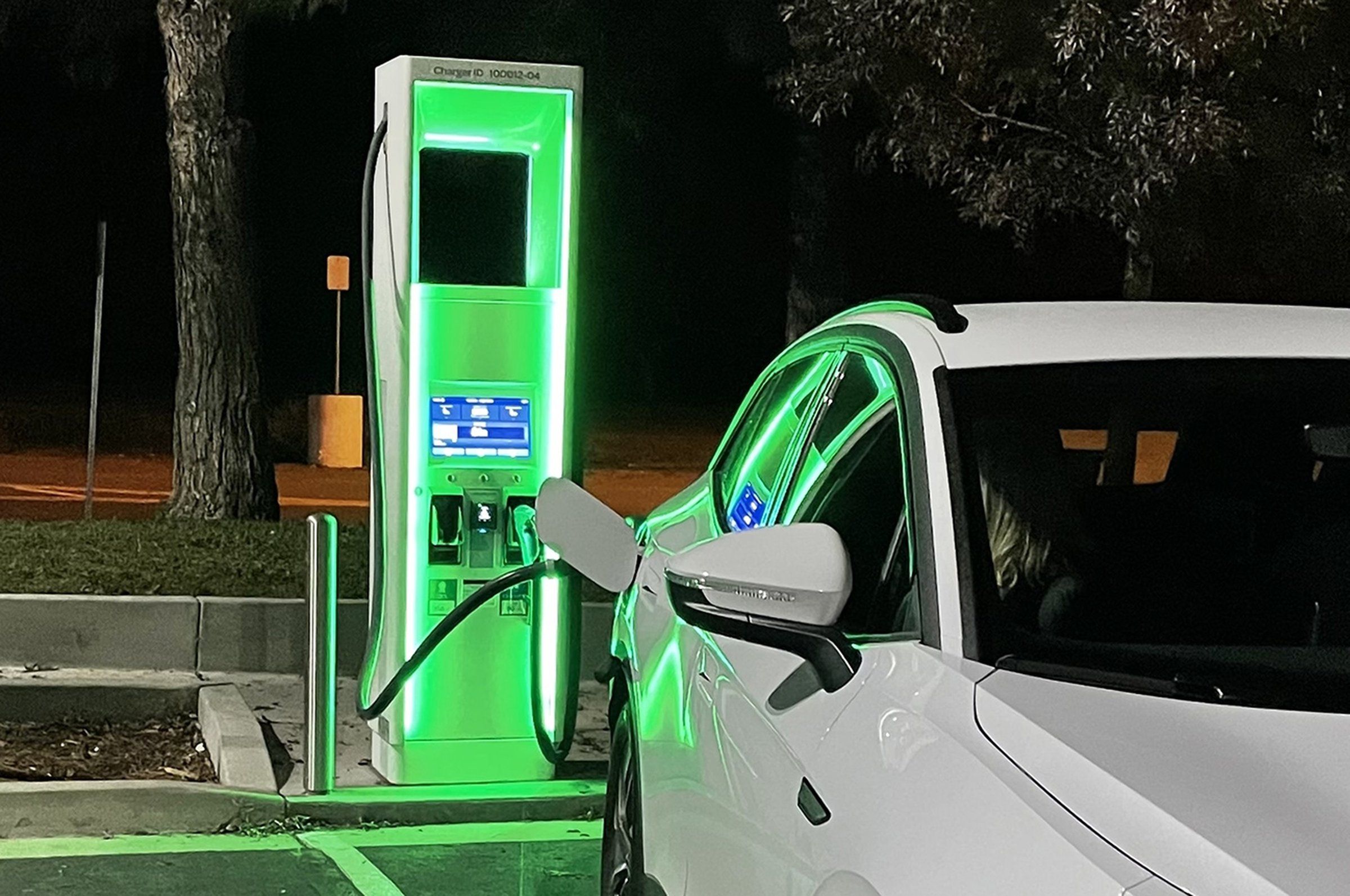 Local charging stations for shop electric cars