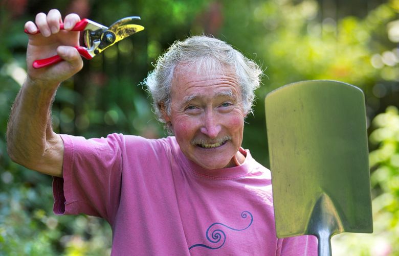 Ciscoe Morris, holding his favorite clipper and shovel, is a well known gardening expert and personality in the Pacific Northwest. When he’s not speaking, writing or hosting a gardening show, Ciscoe can be found at his Seattle home gardening alongside his pup, Izzy.

Photographed on August 8, 2018.
 207298