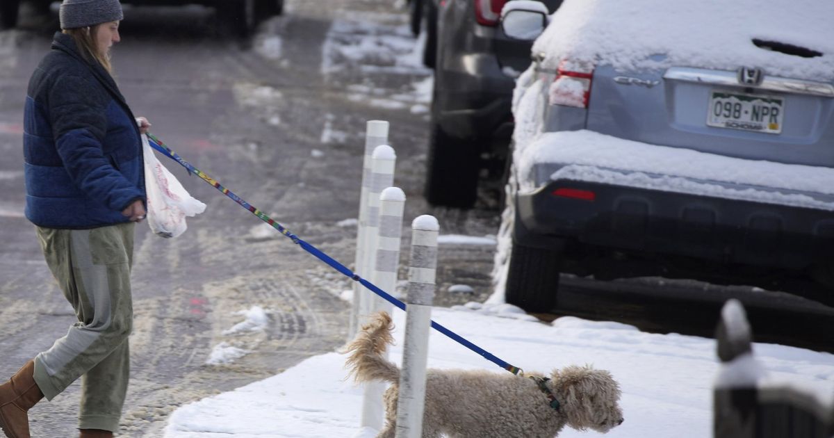 Denver gets first snowfall after breaking 87yearold record The Seattle Times
