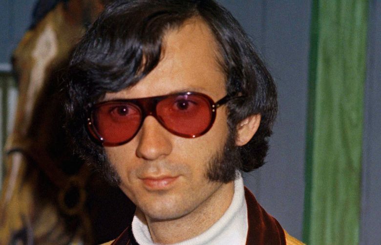 FILE – Mike Nesmith of The Monkees singing group appears at press conference at Warwick Hotel in New York  on July 6, 1967.  Nesmith, the guitar-strumming member of the 1960s, made-for-television rock band The Monkees, died at home Friday of natural causes, his family said in a statement. He was 78. (AP Photo/RH, File) NYET533 NYET533