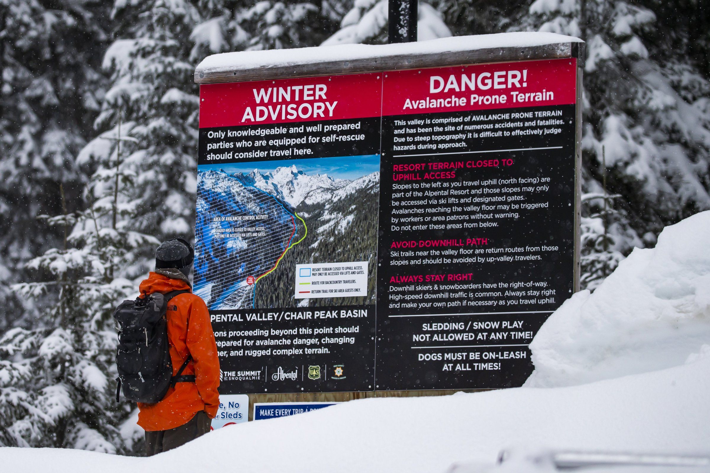 Treat it like the backcountry': What to know about avalanche-prone