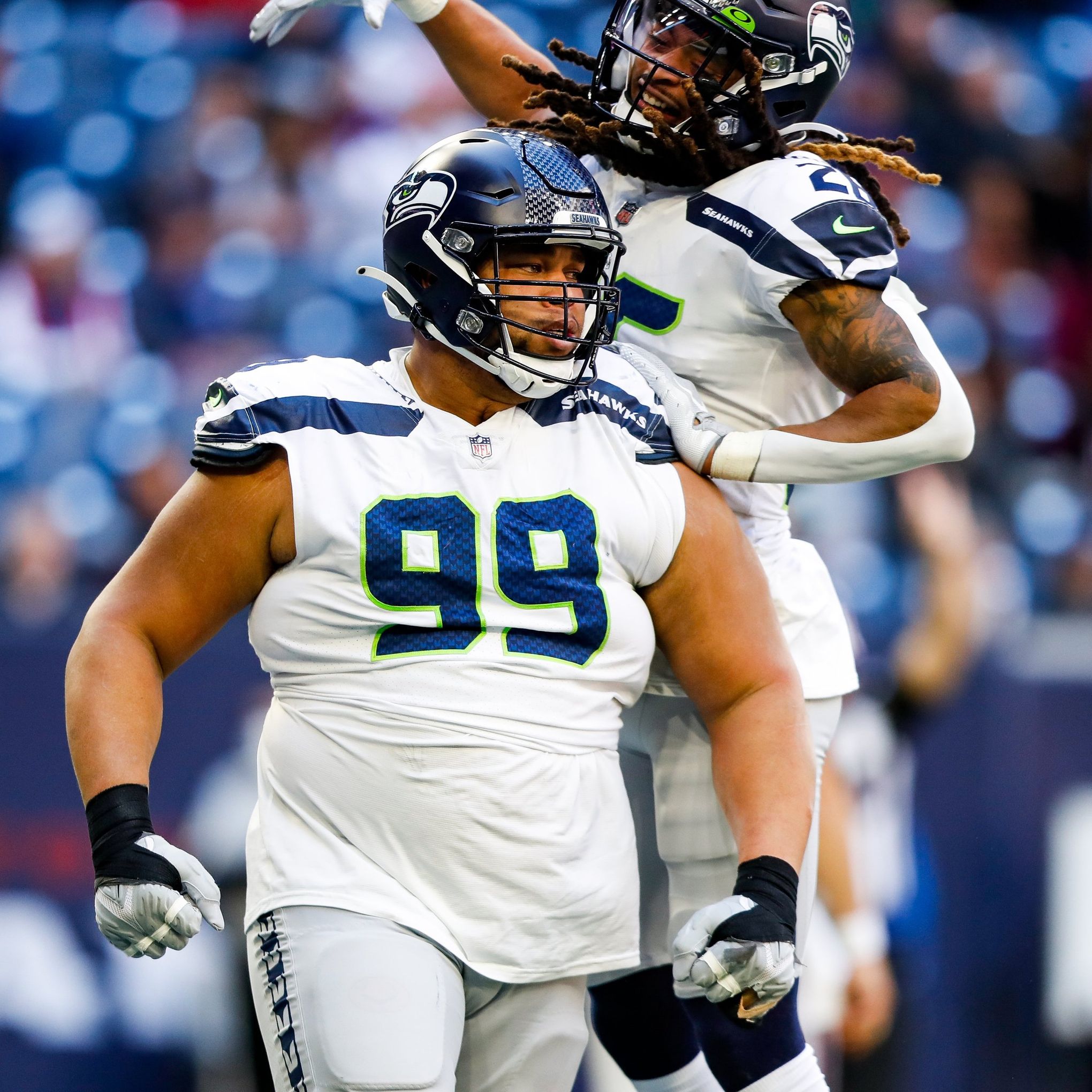 Seahawks' Al Woods now mentioned as Pro Bowl candidate after being released  by lowly Jaguars