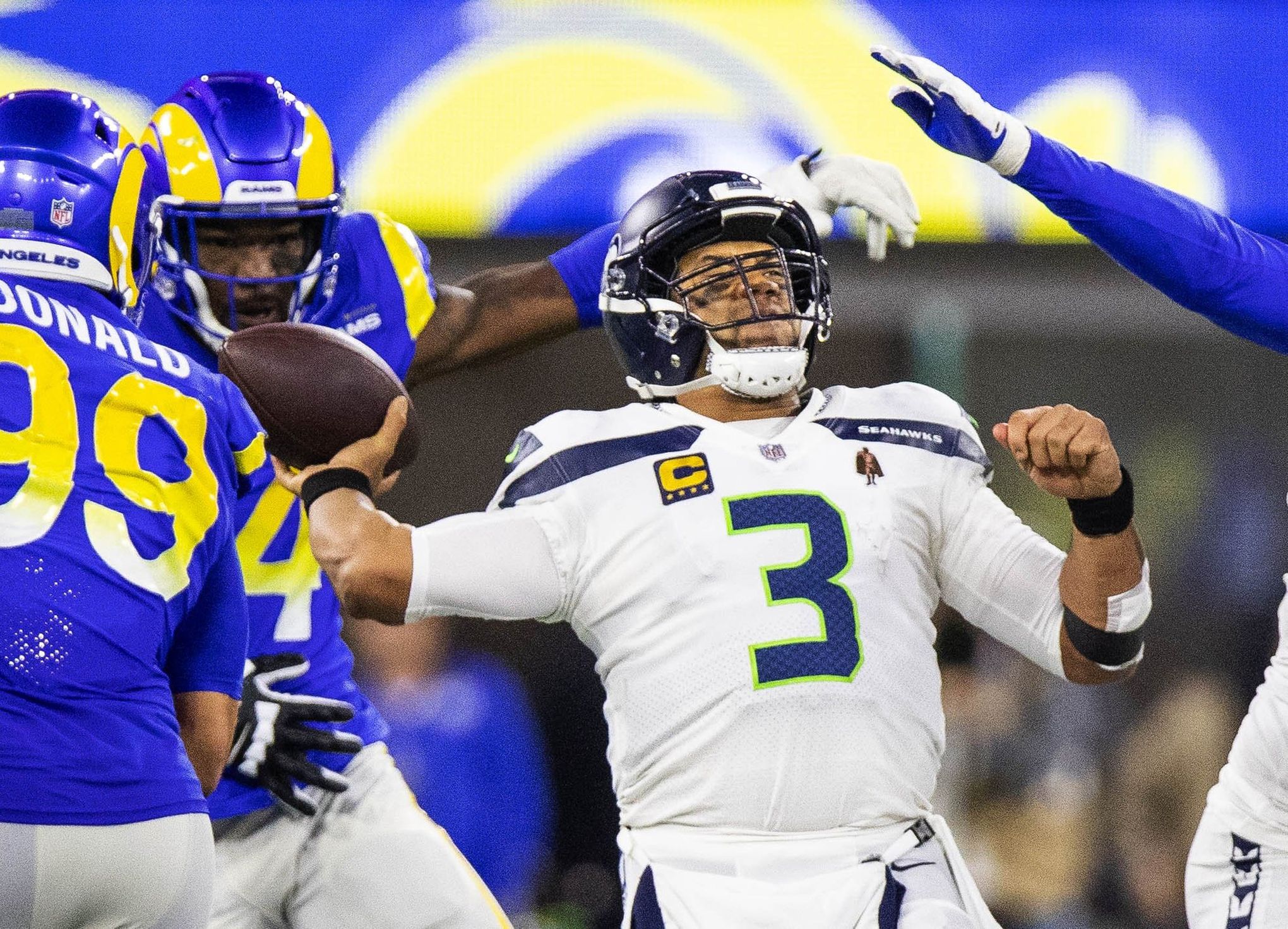 Seahawks host Rams with Seattle's playoff hopes on the line - The San Diego  Union-Tribune