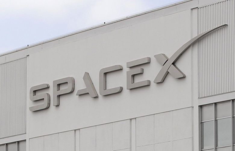 SpaceX headquarters is seen in Hawthorne, Calif., Friday, May 25, 2012. The privately bankrolled Dragon capsule made a historic arrival at the International Space Station on Friday, triumphantly captured by astronauts wielding a giant robot arm. SpaceX is the first private company to accomplish such a feat: a commercial cargo delivery into the cosmos. (AP Photo/Jae C. Hong) CAJH101