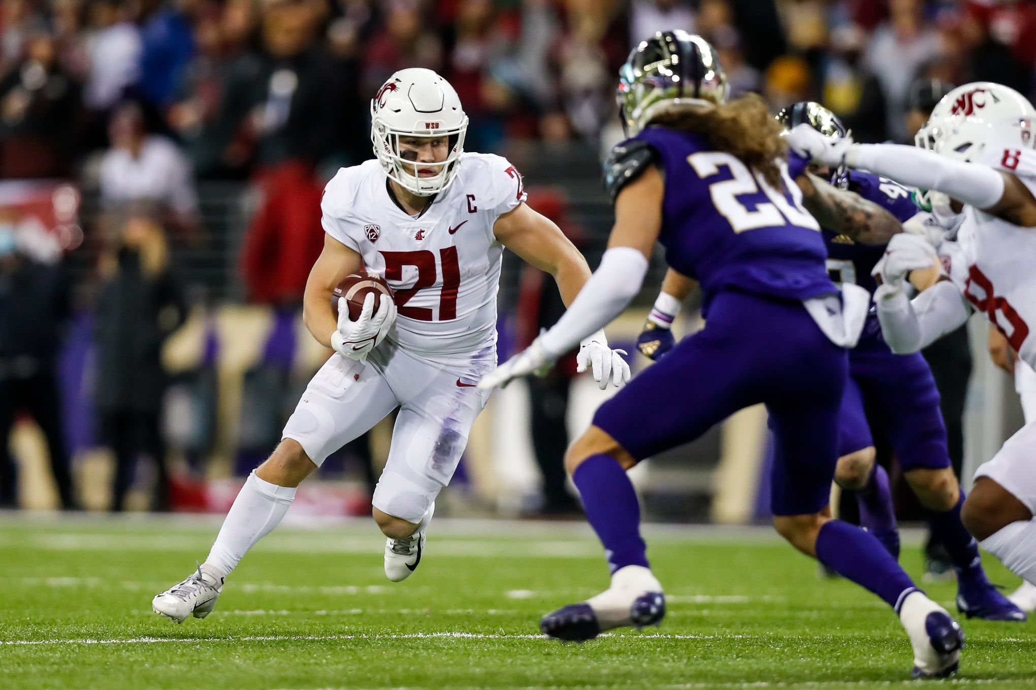 Former Washington State running back Max Borghi accepts invites to NFLPA  Bowl, combine, Washington State University