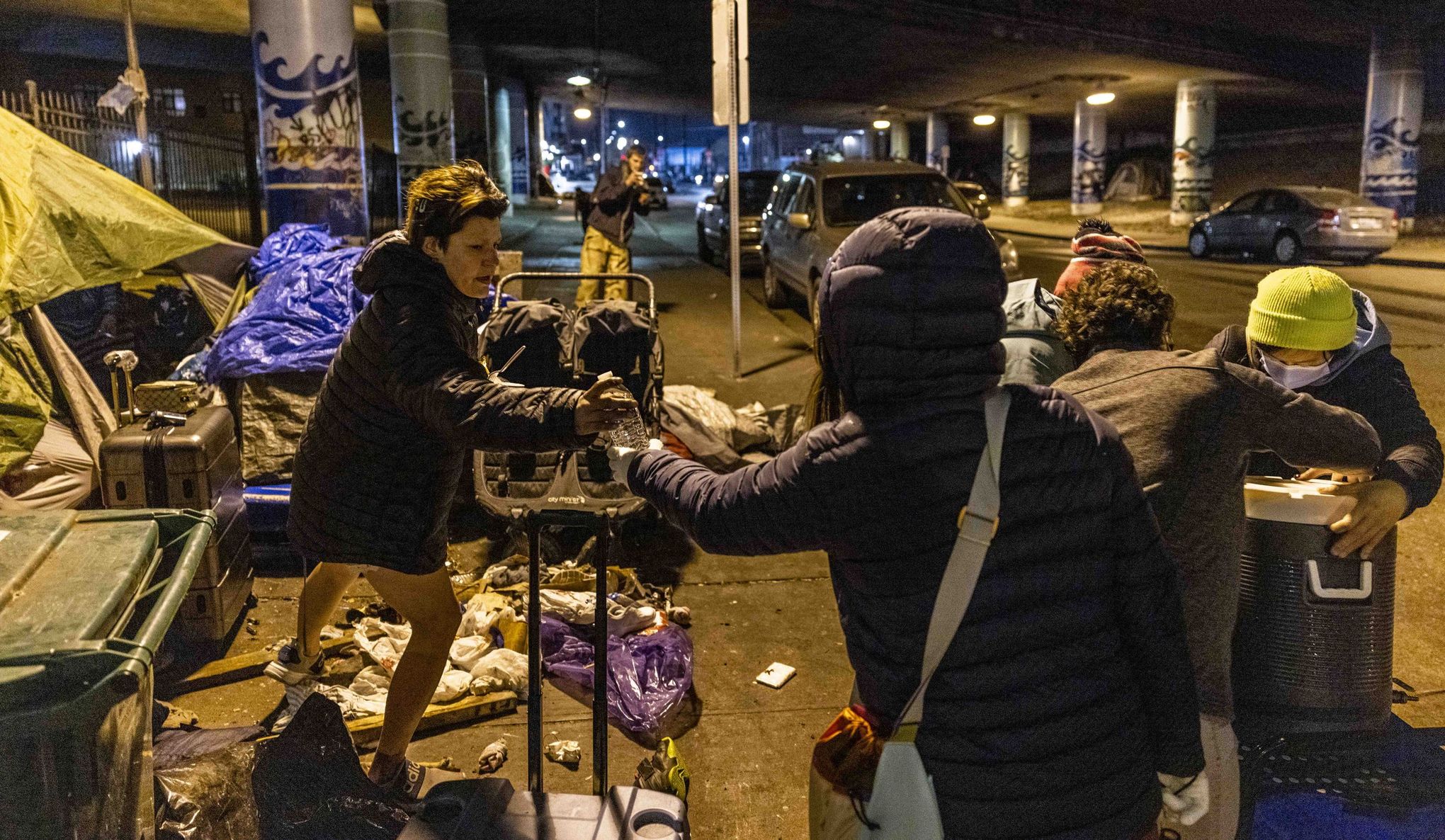 Trash Talkers” started out helping the homeless and now helps