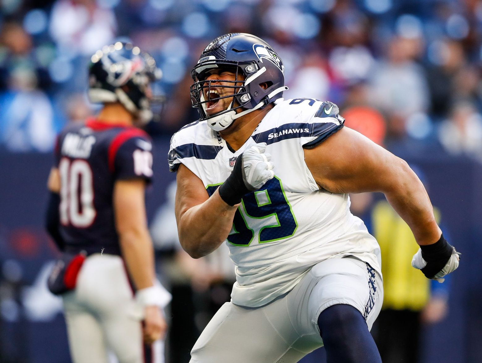 The crazy warm-up that's sweeping the NFL: Seattle Seahawks