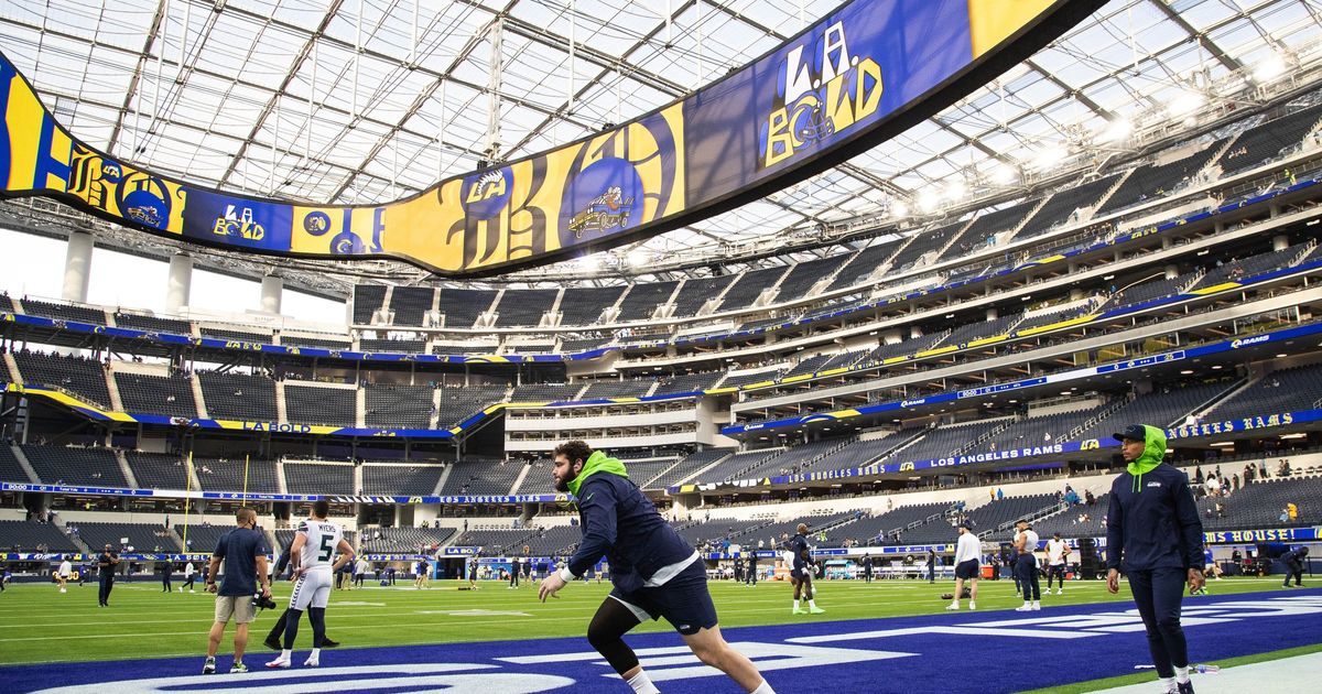 Rams' season ticket gift package includes turf from SoFi Stadium