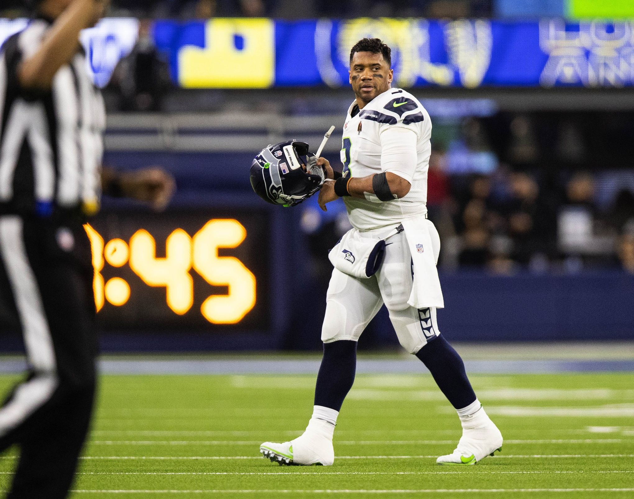 Rams TE Gerald Everett catches first TD pass of season to tie Seattle