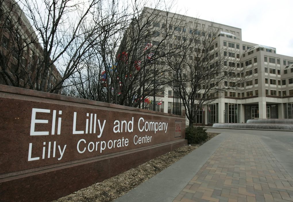 The Eli Lilly headquarters  in Indianapolis in 2006. (AP Photo/Darron Cummings, File) 