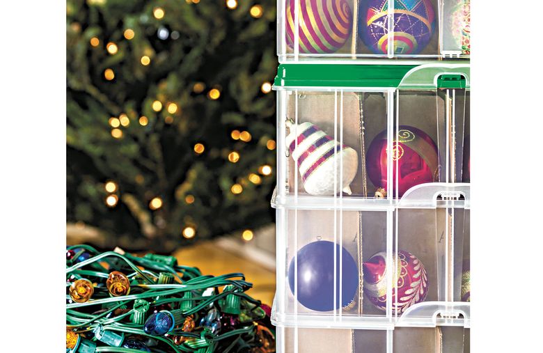 Organize Your Christmas Ornaments with Snapware