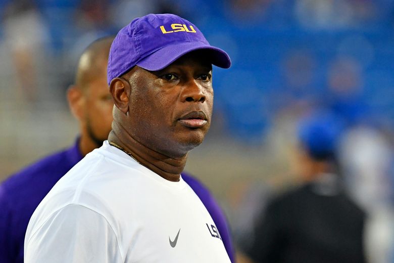 Mickey Joseph to coach Husker receivers after 5 years at LSU | The Seattle Times Mickey Joseph to coach Husker receivers after 5 years at LSU | The Seattle Times