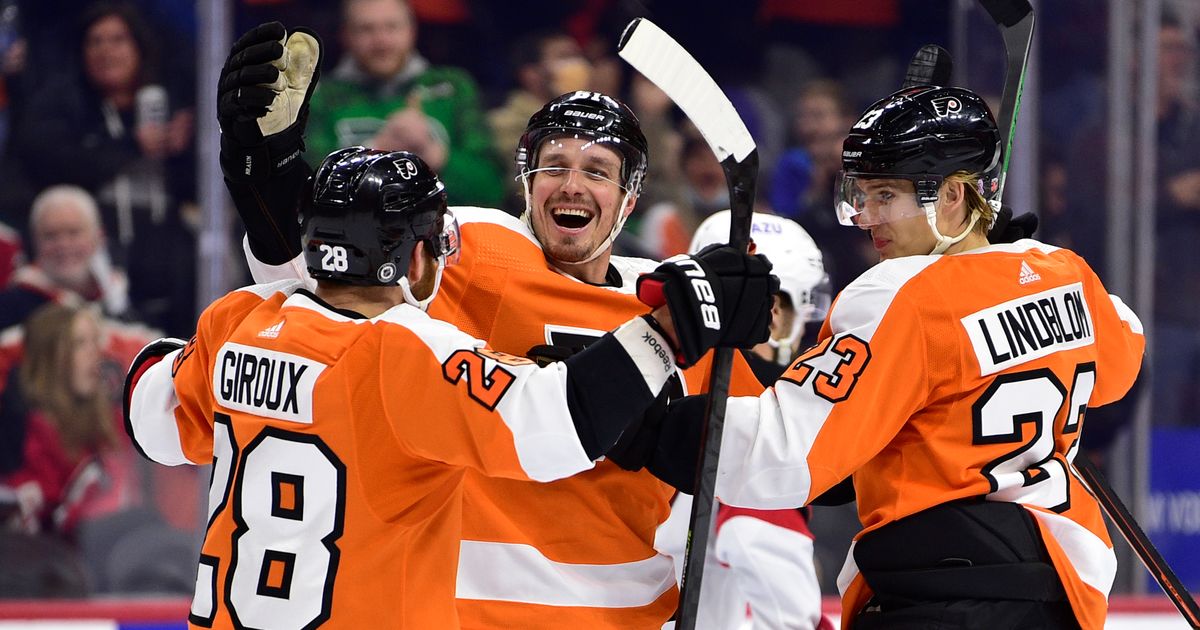 Flyers Embarrass the Devils 6-1 as Cam Atkinson Scores the Hat Trick - All  About The Jersey