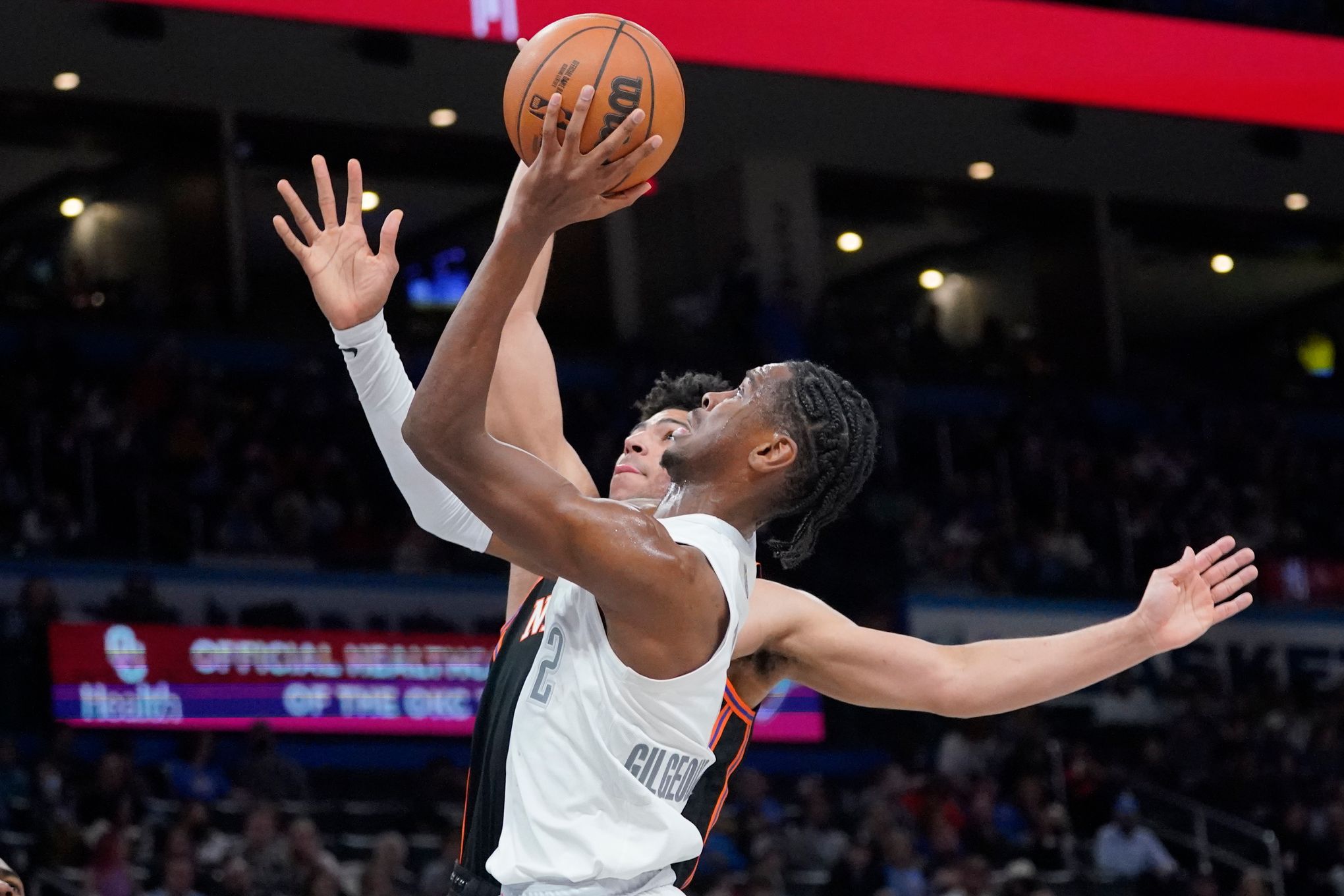 SLAM on X: Pushing the game forward. Thunder guard Shai Gilgeous