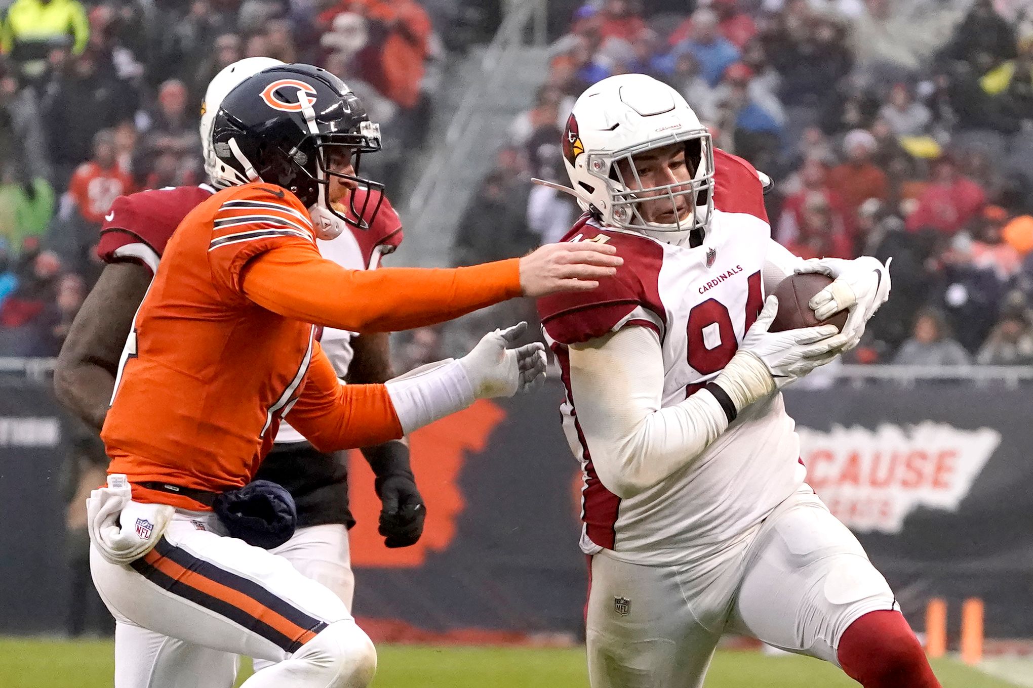 Arizona Cardinals by the Numbers Through Week 3, Chicago Bears Comp