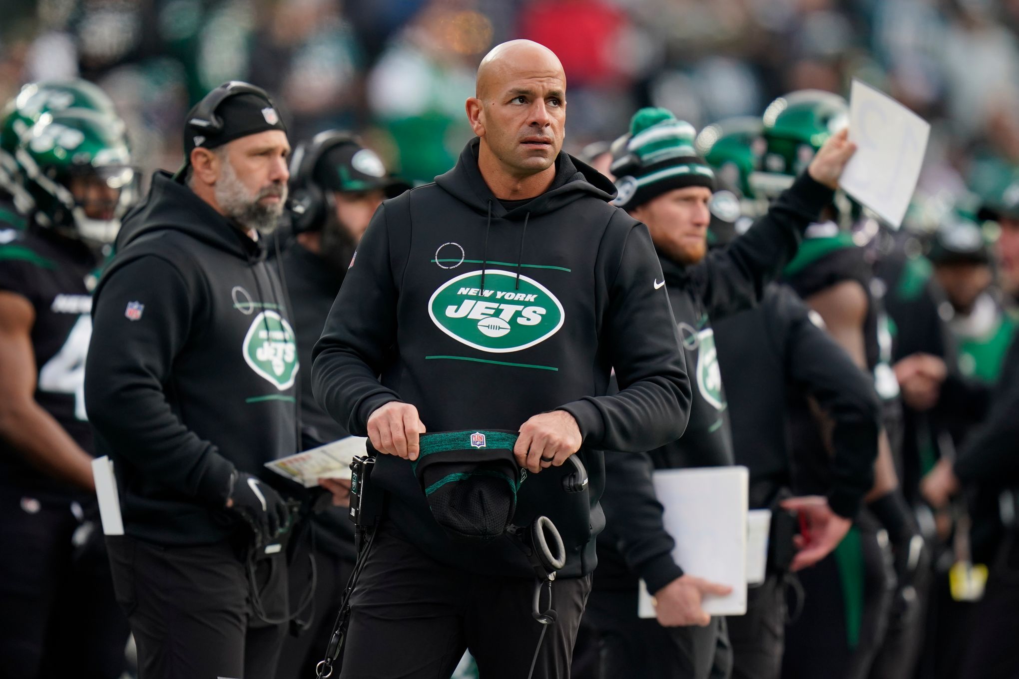 Robert Saleh left Jets unprepared for Eagles' Gardner Minshew