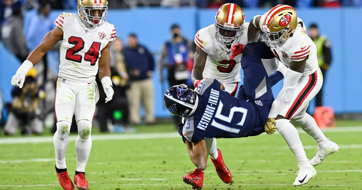 Niners struggle mightily on 3rd down in 20-17 loss to Titans