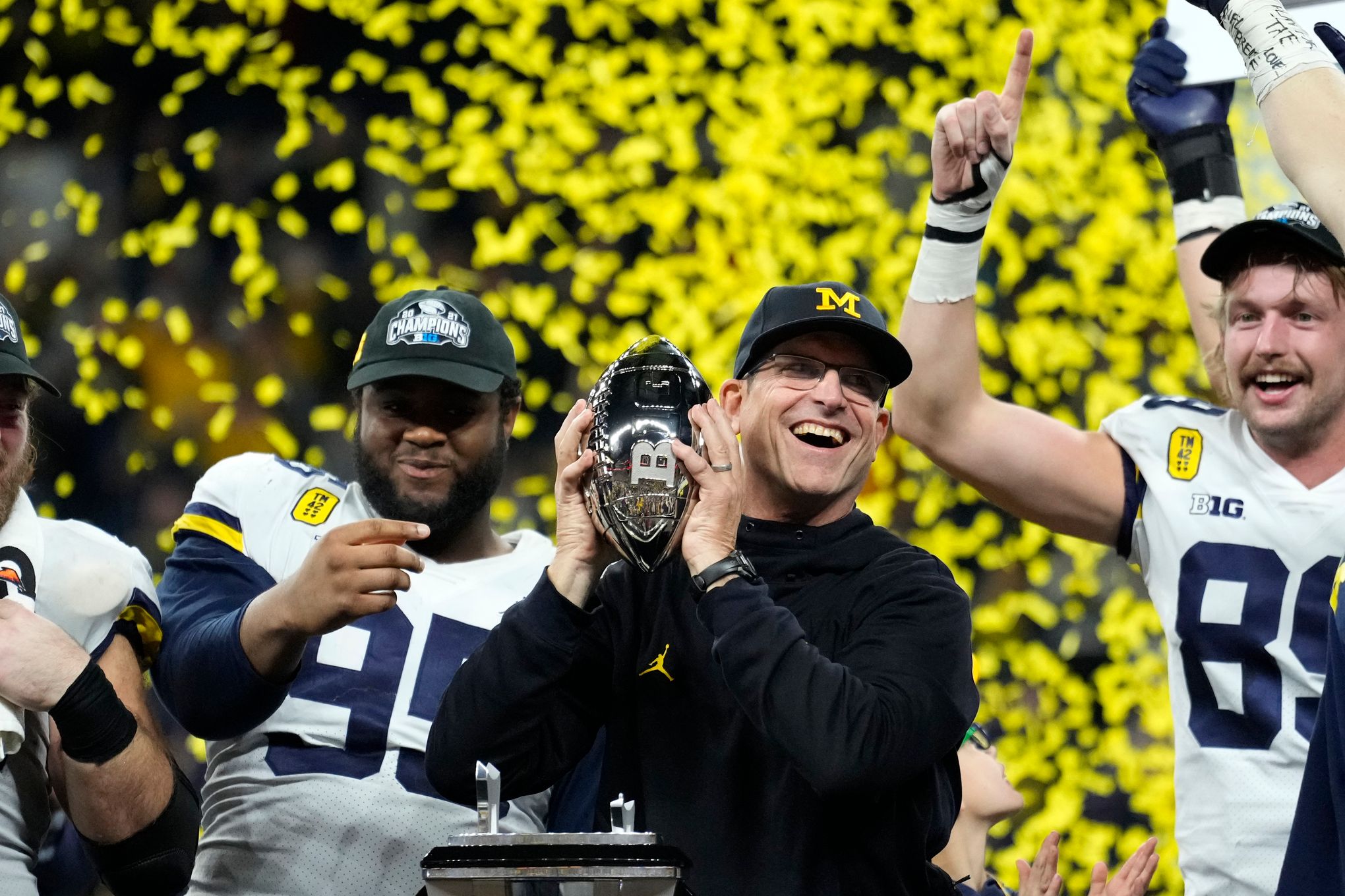 The Athletic on X: FINALLY 🙌 Michigan beats Ohio State for the first time  since 2011 and the first time under Jim Harbaugh. The College Football  Playoff rankings have been turned upside