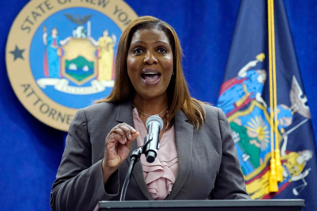 NY attorney general Letitia James ends run for governor | The Seattle Times