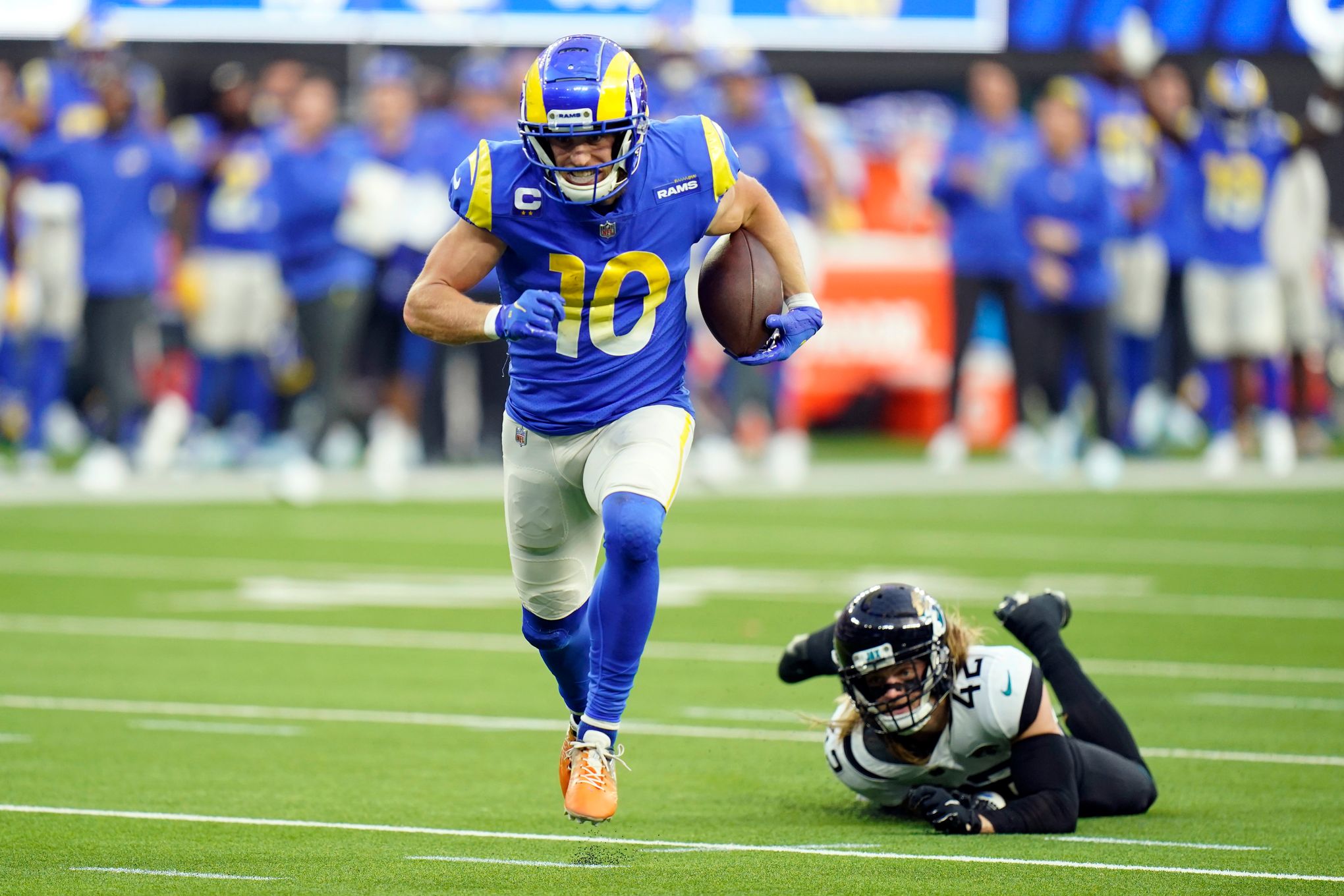 Cooper Kupp's 44-yard reception from Matthew Stafford 'felt like