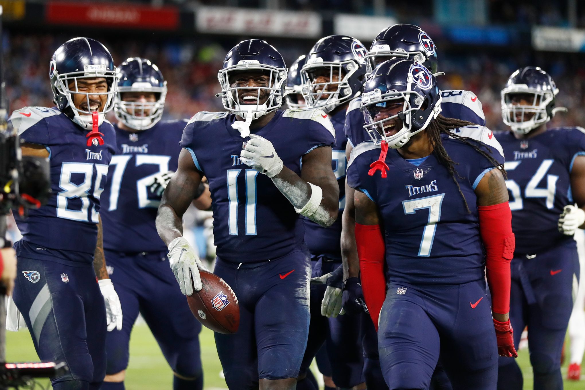 Titans Twitter reacts to A.J. Brown, Brett Kern getting to Super Bowl