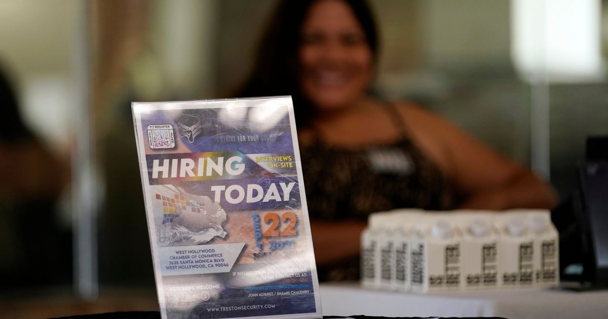 US businesses advertised nearrecord 11 million open jobs The Seattle