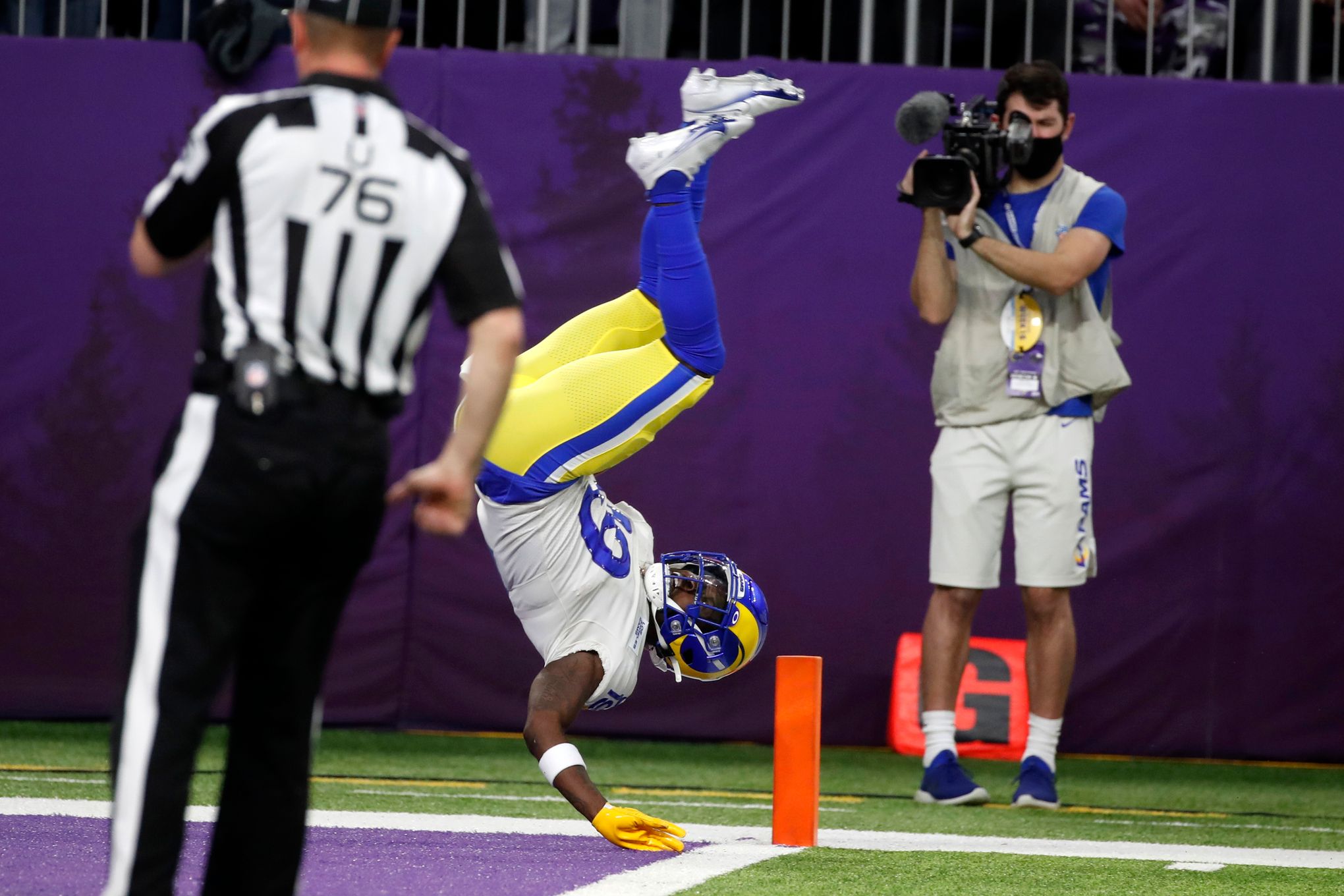 Punt return TD boosts Rams past Vikings and into playoffs