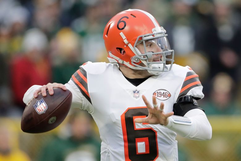 PRACTICE PHOTOS: First practice in new threads for QB Baker Mayfield