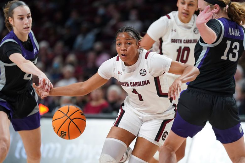 Dawn Staley, Aliyah Boston, Zia Cooke and Destanni Henderson are MARCH  MADNESS READY