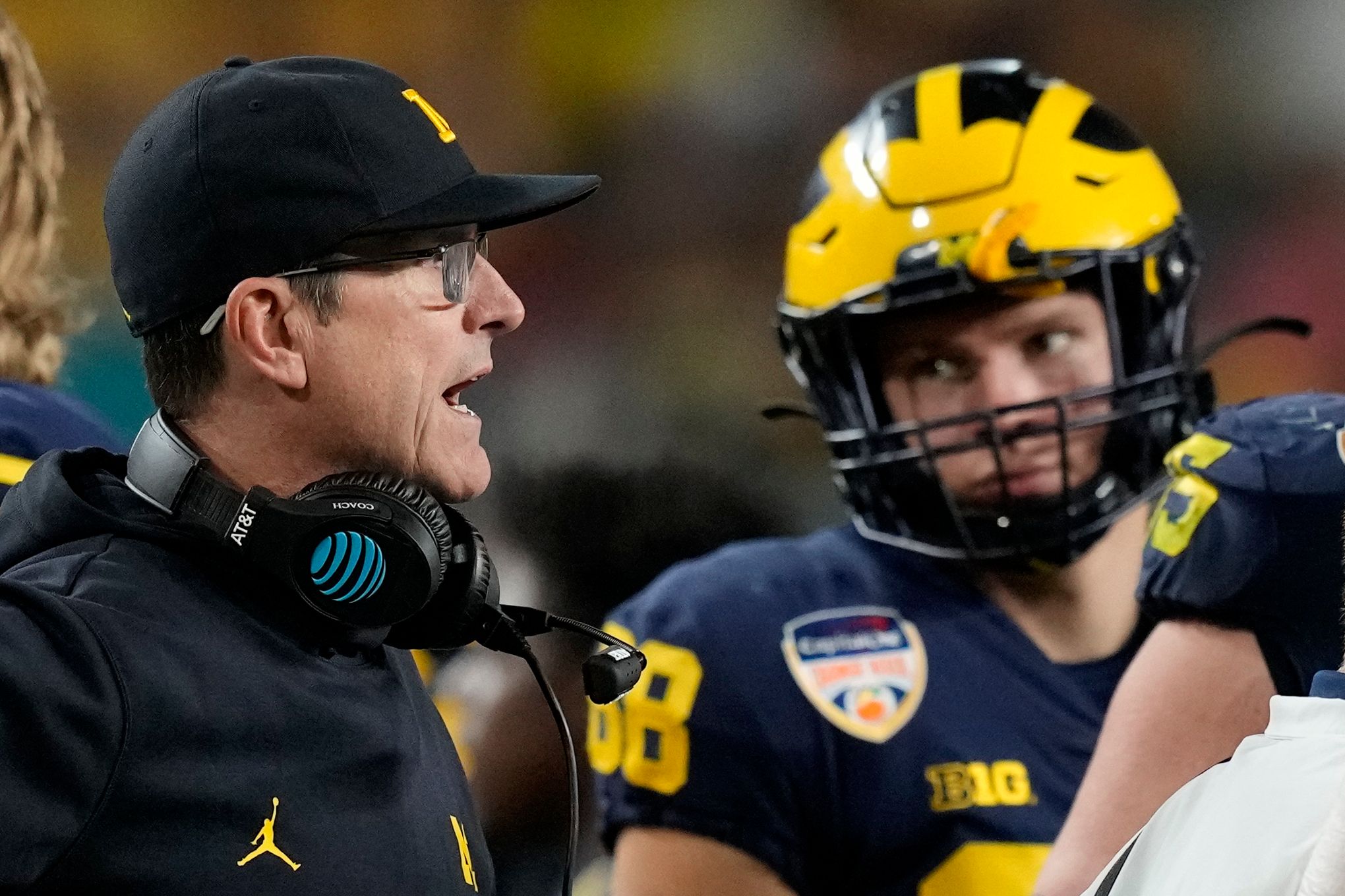 Michigan's Jim Harbaugh has interest from second NFL team, reports say 