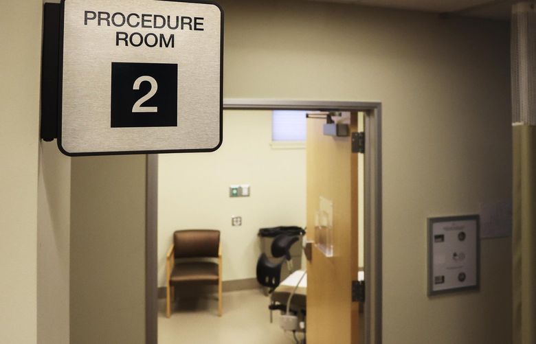 A procedure room at Planned Parenthood in Meridian, one of the few clinics in Idaho that offer abortions. Abortion access could become even more limited in the state, depending on an upcoming Supreme Court decision. (Darin Oswald/Idaho Statesman/TNS) 36628709W 36628709W