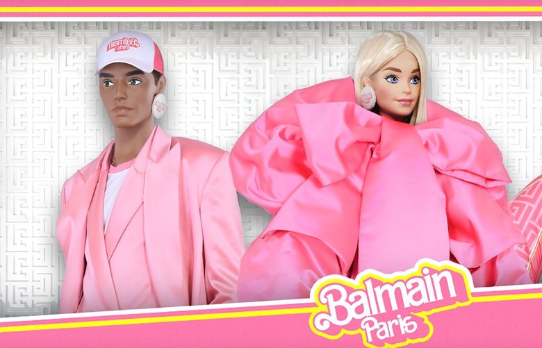 Barbie and Balmain Want to Make Toys the Next Big Fashion Frontier - The  New York Times
