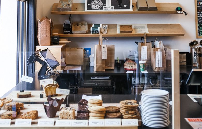 A coffee shop meets wine bar meets little market, Mainstay Provisions is a cozy little spot in Ballard with the best vibe. My favorite order here is the soft serve affogato and any one of their rotating focaccias. The garage door, which opens to the street, gives the best balance of indoor-outdoor dining.