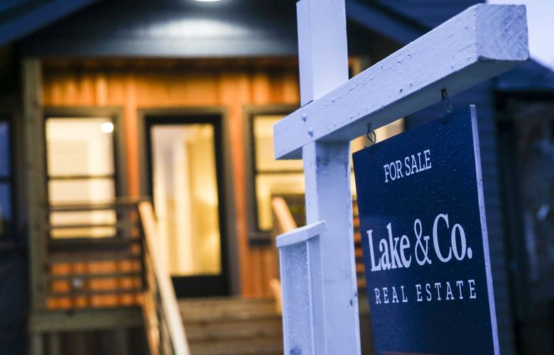 A home for sale in the Loyal Heights neighborhood on Tuesday, Nov. 24, 2020. 215745