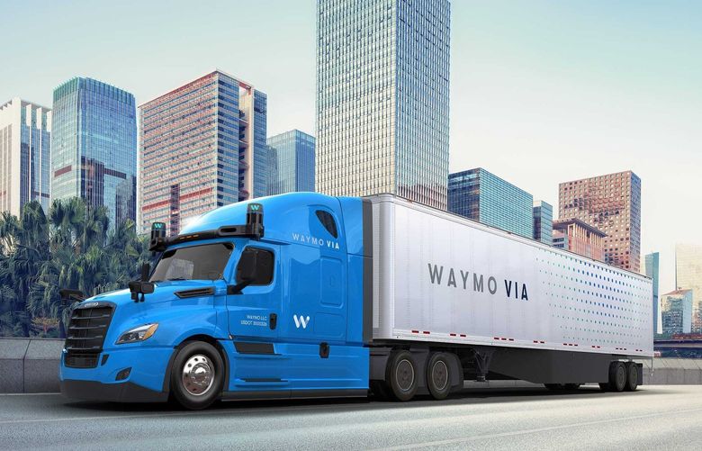 Alphabet-owned Waymo is currently testing the Via, a driverless semi truck.