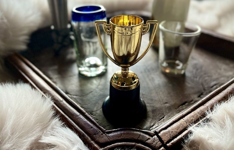 It wan’t always a sporting trophy. For centuries, drinking from a two-handled loving cup has been  a demonstration of devotion and loyalty â€” to a leader, to comrades, to a spouse.