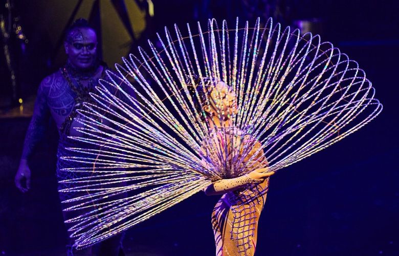 Cirque du Soleil’s “Alegria” is at Marymoor Park through March 13.