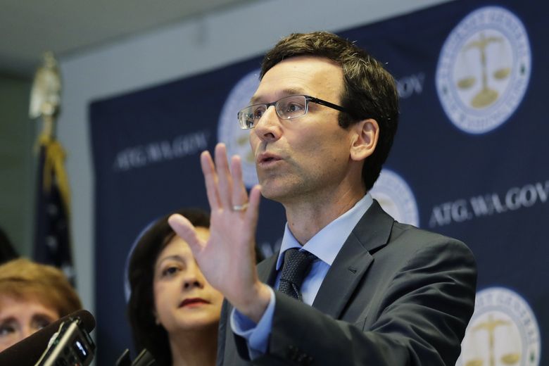 Washington Attorney General Bob Ferguson found Amazon’s “Sold by Amazon” program was anticompetitive and violated antitrust laws. (The Associated Press, file)