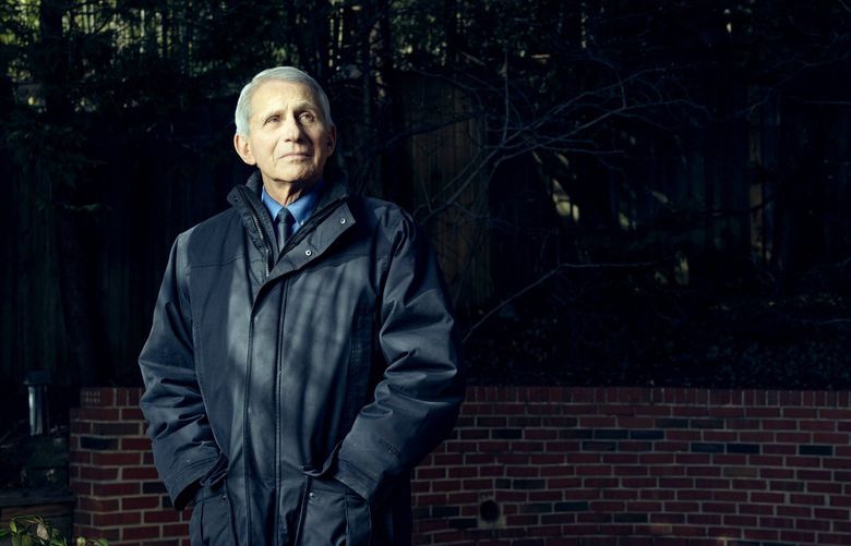 Anthony Fauci, chief medical adviser to the president. MUST CREDIT: Photo for The Washington Post by Stephen Voss