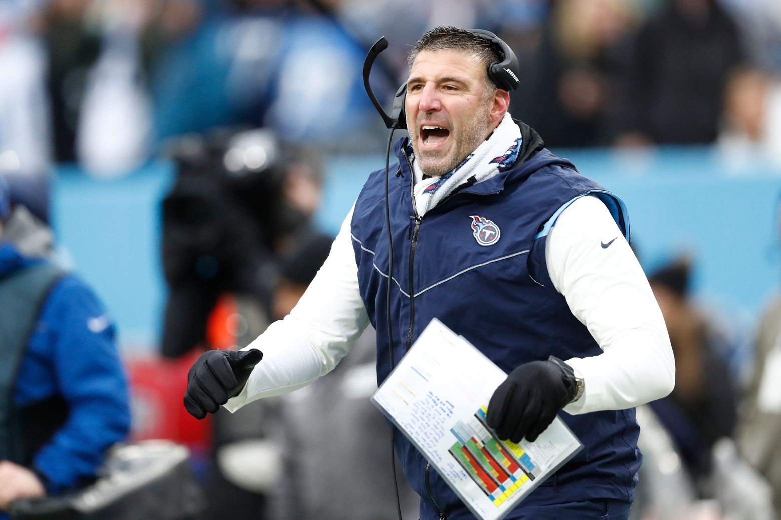 Titans coach Mike Vrabel tests positive for COVID-19 - The San