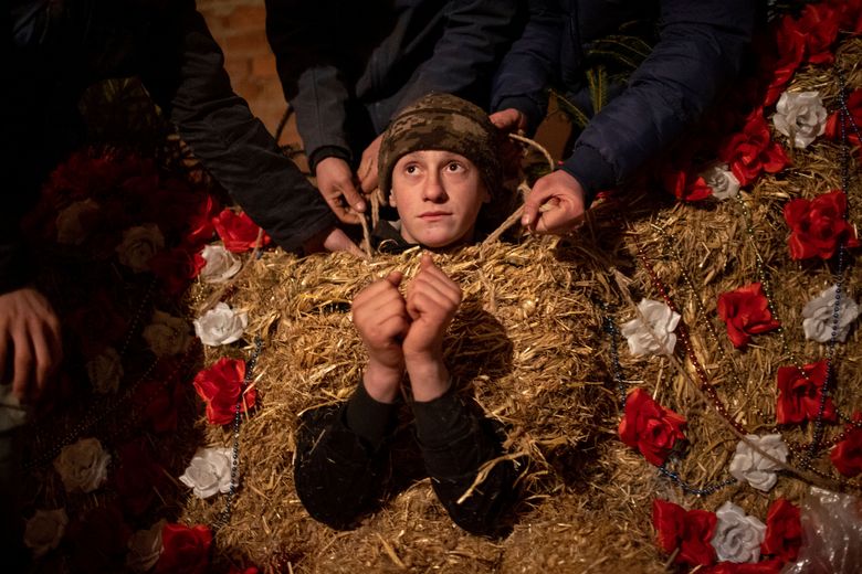 AP PHOTOS: Ukrainians observe pagan-rooted new year festival | The Seattle  Times