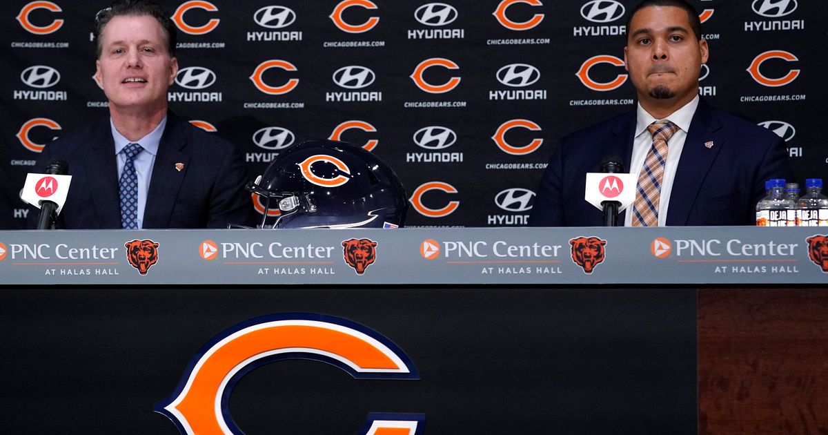 New Chicago Bears coach and GM focus on making big changes The