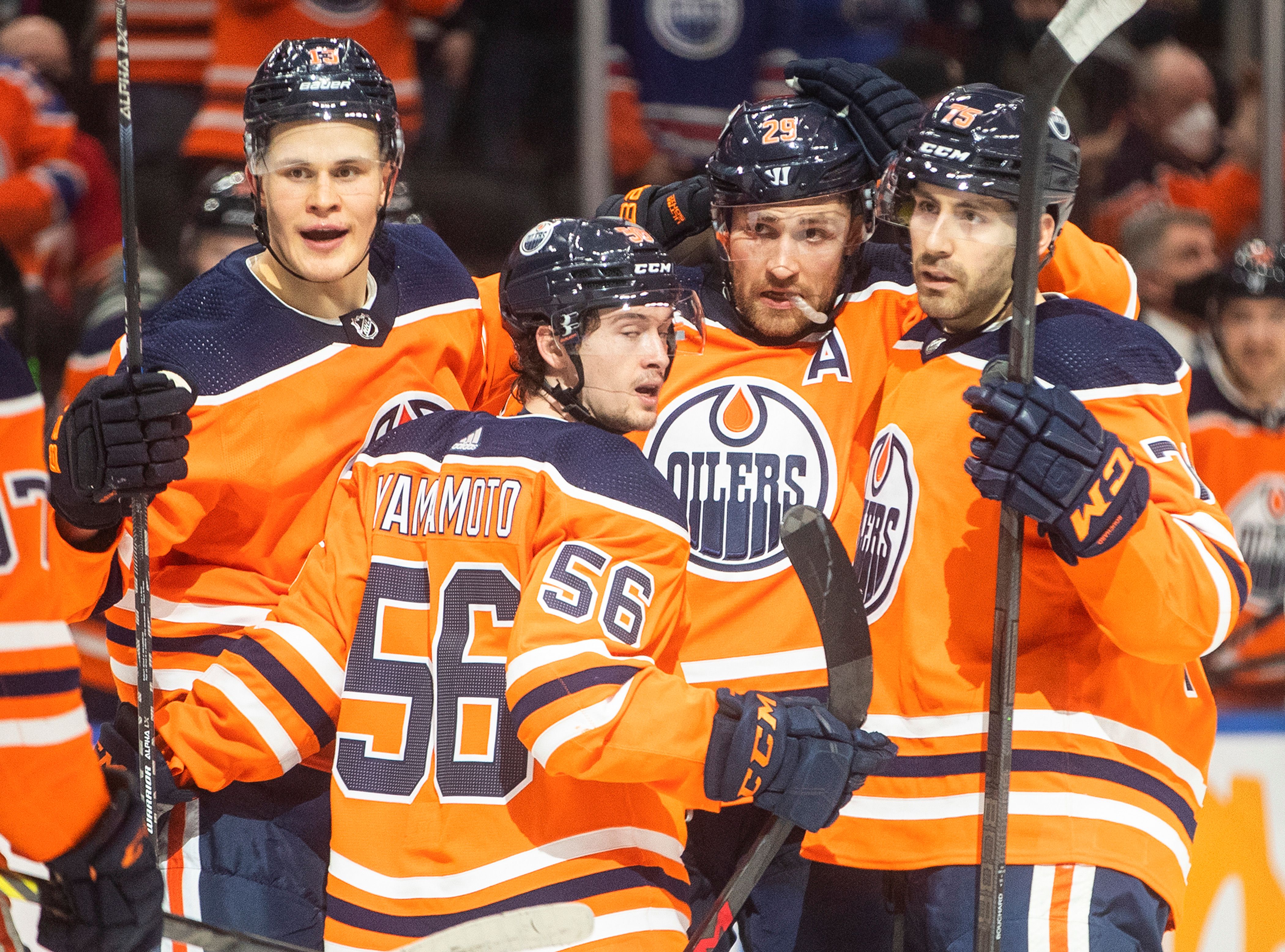 Edmonton oilers hotsell orange jersey games