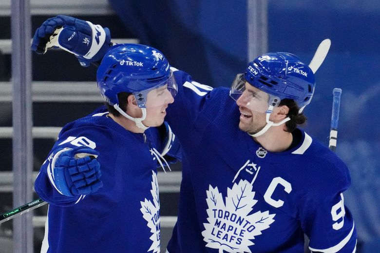Auston Matthews becomes first Toronto Maple Leaf to win NHL goal-scoring  title in 75 years