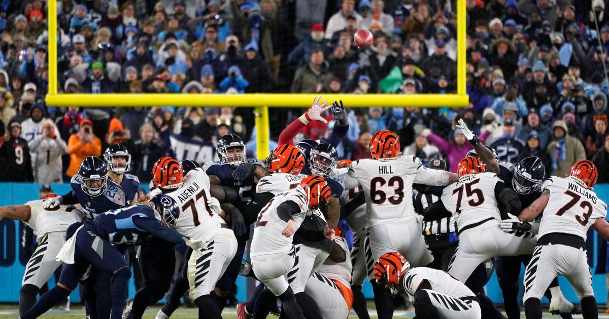 Bengals' Evan McPherson stays clutch, keeps playoff FG streak alive in AFC  title game win vs. Chiefs