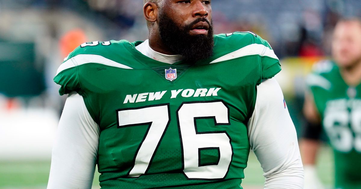 Jets' Brown out with shoulder injury, Fant to start at LT – Trentonian