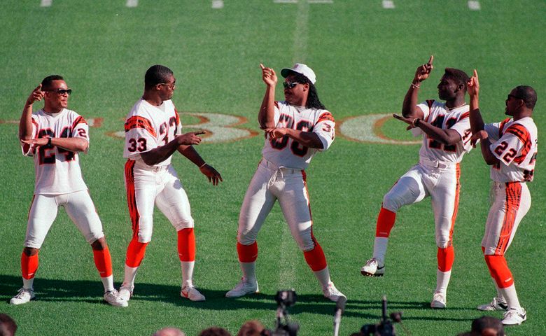 Casquette Snapback Vintage Super Bowl XXIII - 49ers Vs Bengals, Thème Ickey Shuffle, état Neuf Sans étiquette