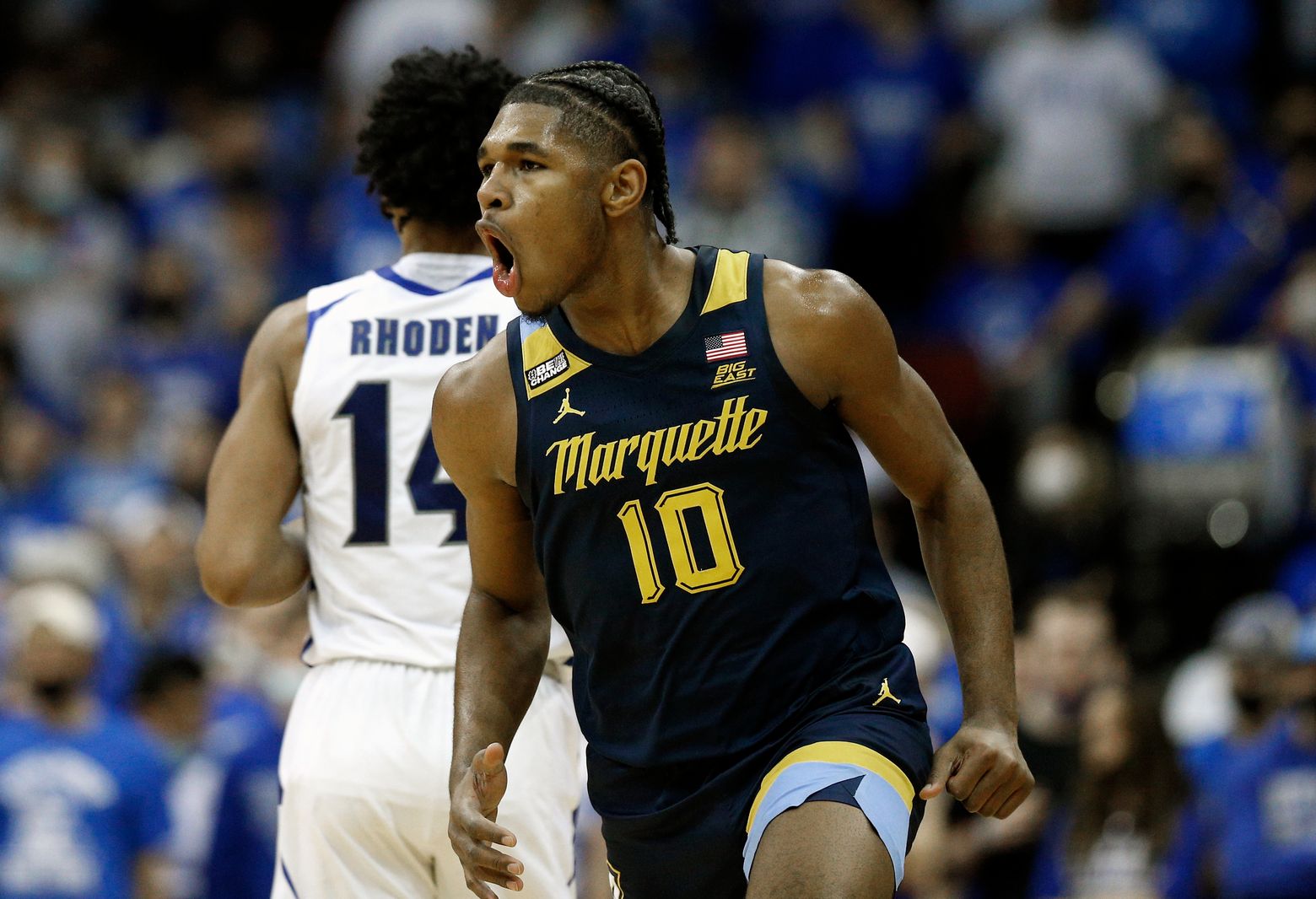 Freshman Lewis Scores 33 No 22 Marquette Beats Seton Hall The Seattle Times